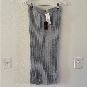 ☁️Sparkly Midi Ribbed Skirt☁️